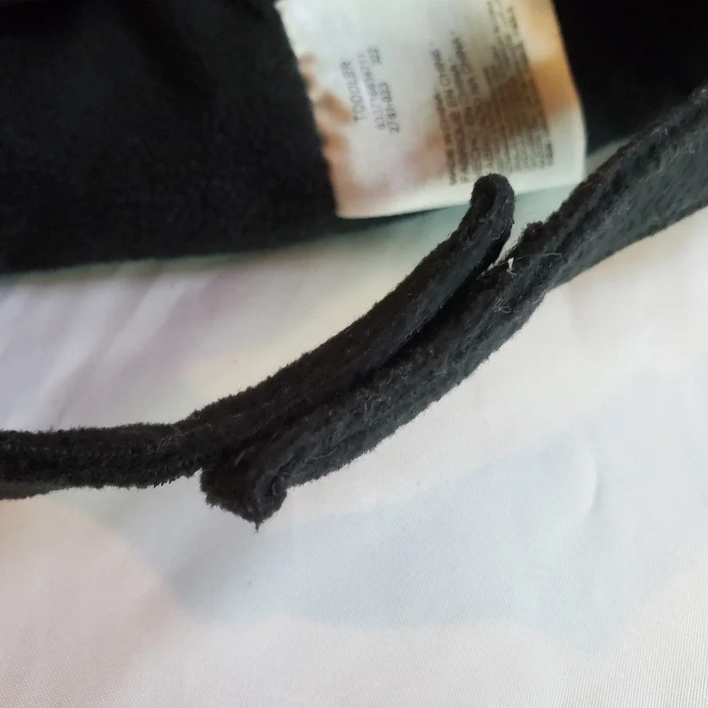 NIKE Toddler Unisex Swoosh‎ Trapper Hat Cap Black Toddler